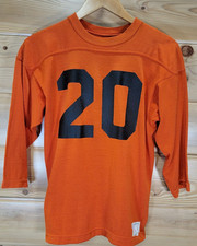 VTG 1950s Russell Southern Football Jersey Shirt Men Small Orange Distress 20