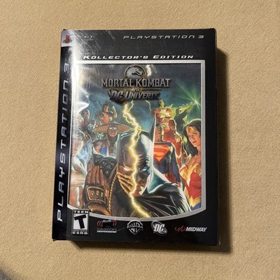 Mortal Kombat vs DC Universe Kollector's Edition + Promo Card Playstation 3 PS3