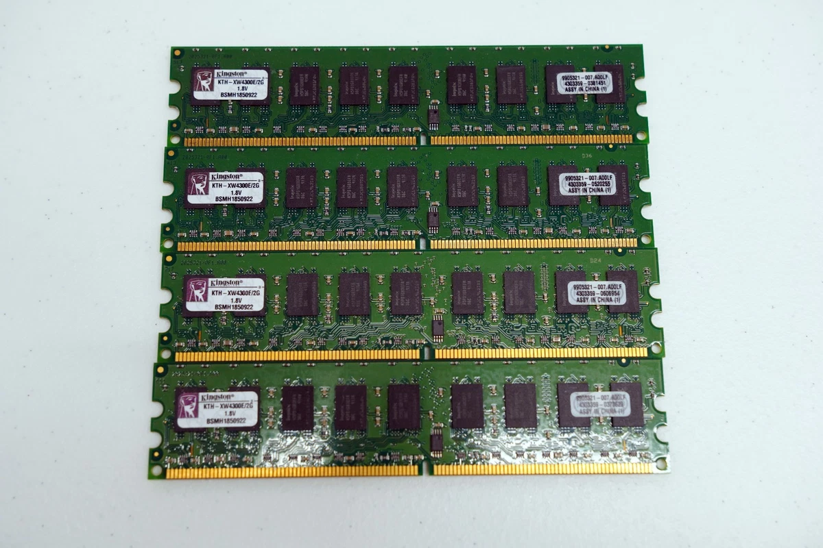 PC2-5300 DDR2-667 Computer Memory (RAM) 8 GB Total Capacity for