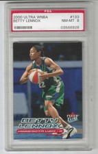 2000-01 Ultra WNBA #133 Betty Lennox PSA 8 NM-MT