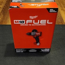 Milwaukee M18 FUEL 18V Brushless 1/2" Hammer Drill/Driver 2904-20 Tool Only