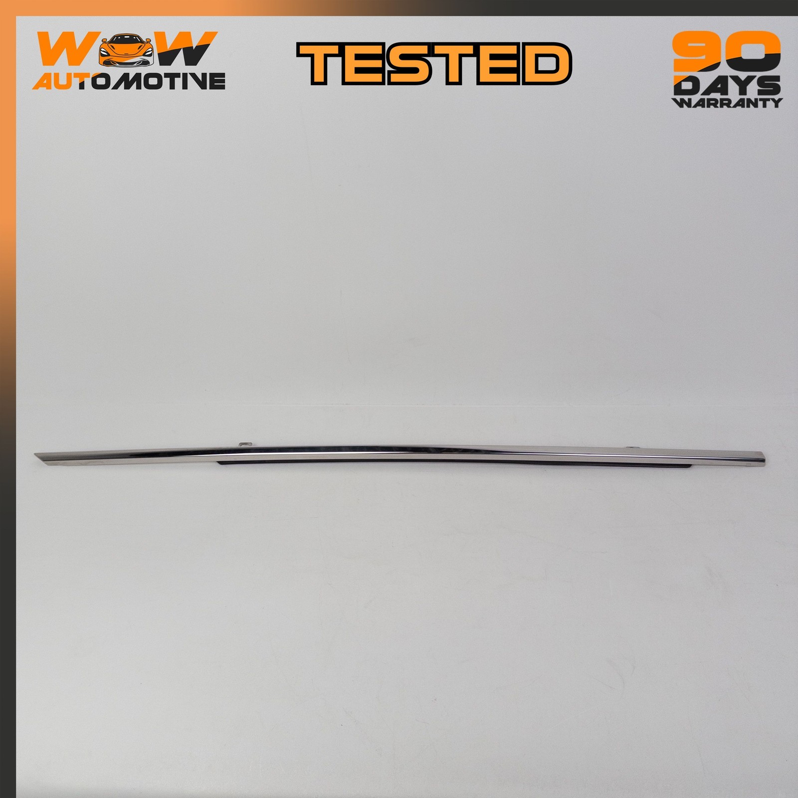 06-13 BENTLEY CONTINENTAL FLYING SPUR FRONT RIGHT DOOR WINDOW MOLDING TRIM OEM