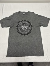 Men's Crooks & Castles Medusa "All Hail The Ruling Elite" Men's Large Gray Black