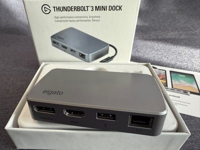 Elgato Thunderbolt 3 Mini Dock für PC und Mac - USB-C HDMI DisplayPort Docking