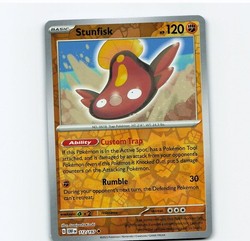 Stunfisk 112/197 Obsidian Flames Reverse Holo