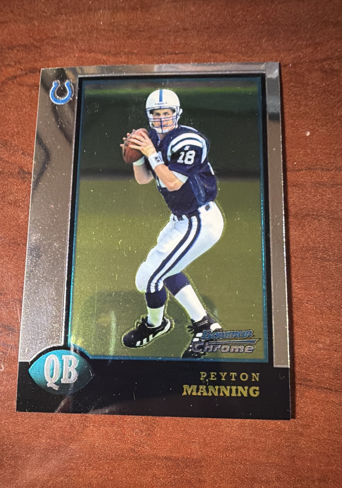 1998 Bowman Chrome - Peyton Manning #1 (RC)