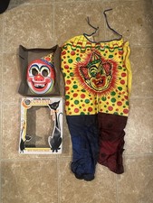 Máscara Ventilada Disfraz Payaso Brite Color Ben Cooper Halloween De Colección M 8-10
