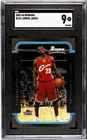 LeBron James 2003-04 Bowman Rookie Card #123 SGC MT 9