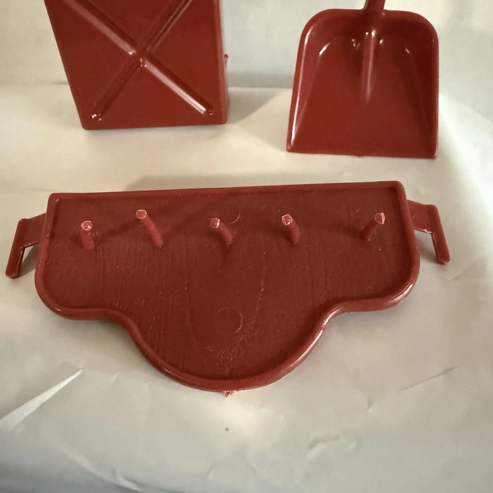 Barbie Fox Hueco Establo Piezas 1976 Accesorios Caballo Herramientas Granja Ecuestre Foto 3 de 4