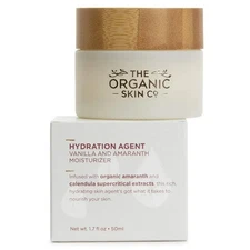 The Organic Skin Co Hydration Agent Vanilla and Amaranth Moisturizer 1.7 fl oz