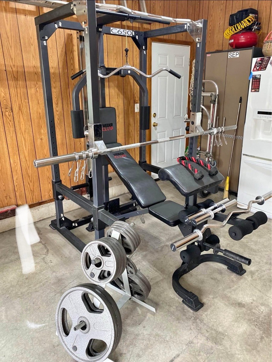 Weider Club C650 Home Gym Full Weight Training System