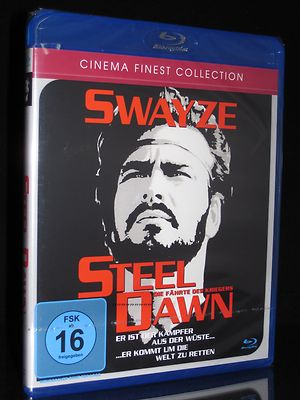 BLU-RAY STEEL DAWN - CINEMA FINEST - ENDZEIT-ACTION mit PATRICK SWAYZE ** NEU **