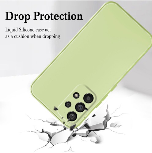 Custodia telefono silicone liquido per Samsung Galaxy S22 Note 20 A13 A53 A52S custodia gel - Foto 102 di 120