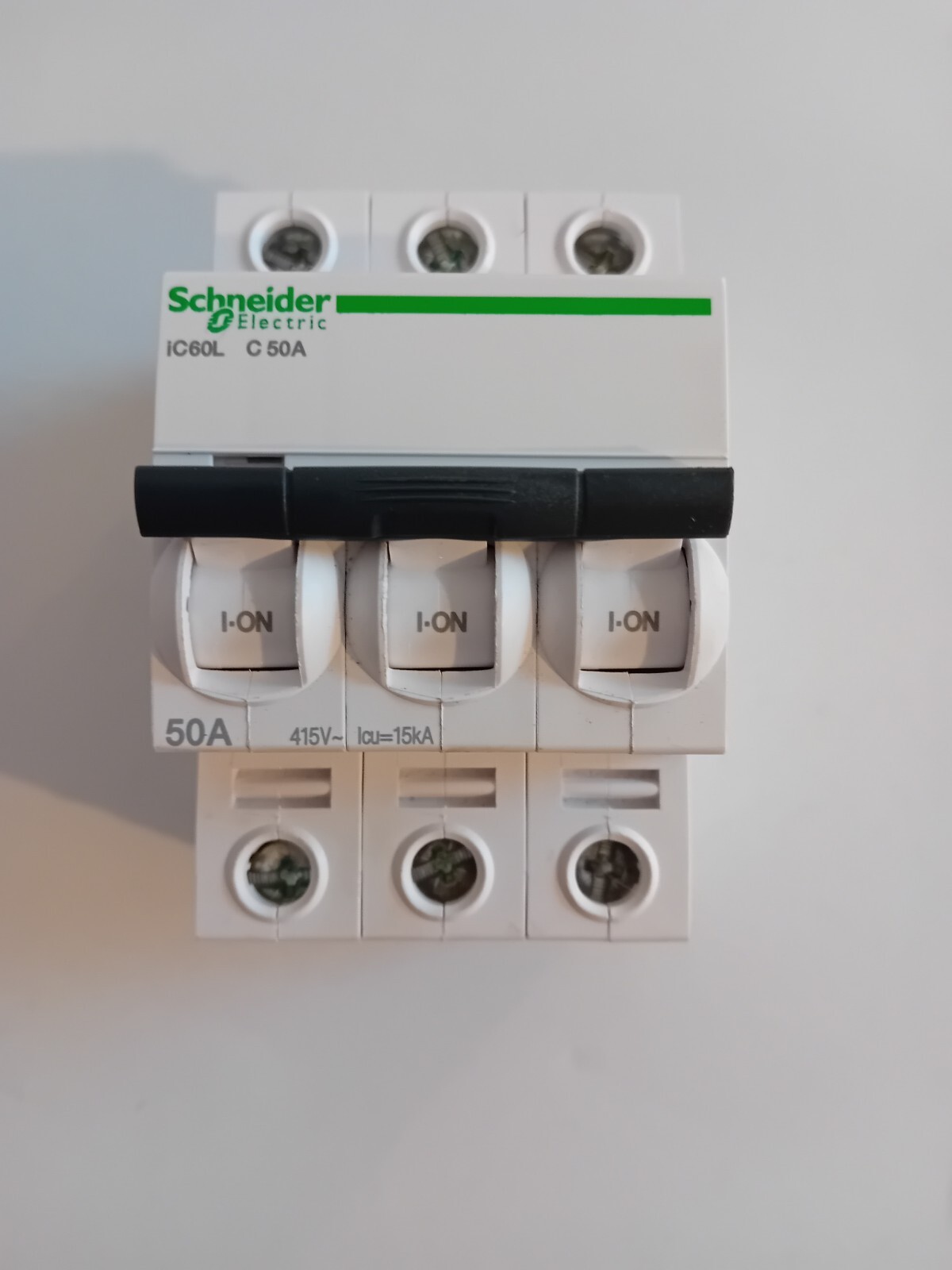Disjoncteur iC60L C 50A Schneider magnéto-thermique bipolaire pour tableau électrique