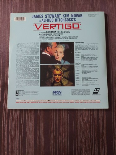 (2) Laserdiscs Vertigo & The FBI Story - Starring James Stewart. - Picture 5 of 5