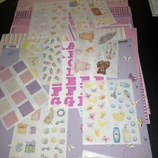 creative memories stickers and letters Paper Baby Girl