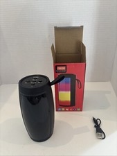 Wireless Portable Bluetooth Powerful Sound Box Subwoofer Led Lights Speaker