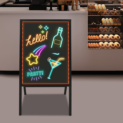 LED Message Writing Board with Remote Control - Customizable Display for Events