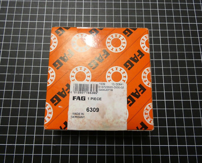 1 x FAG  6309 Rillenkugellager