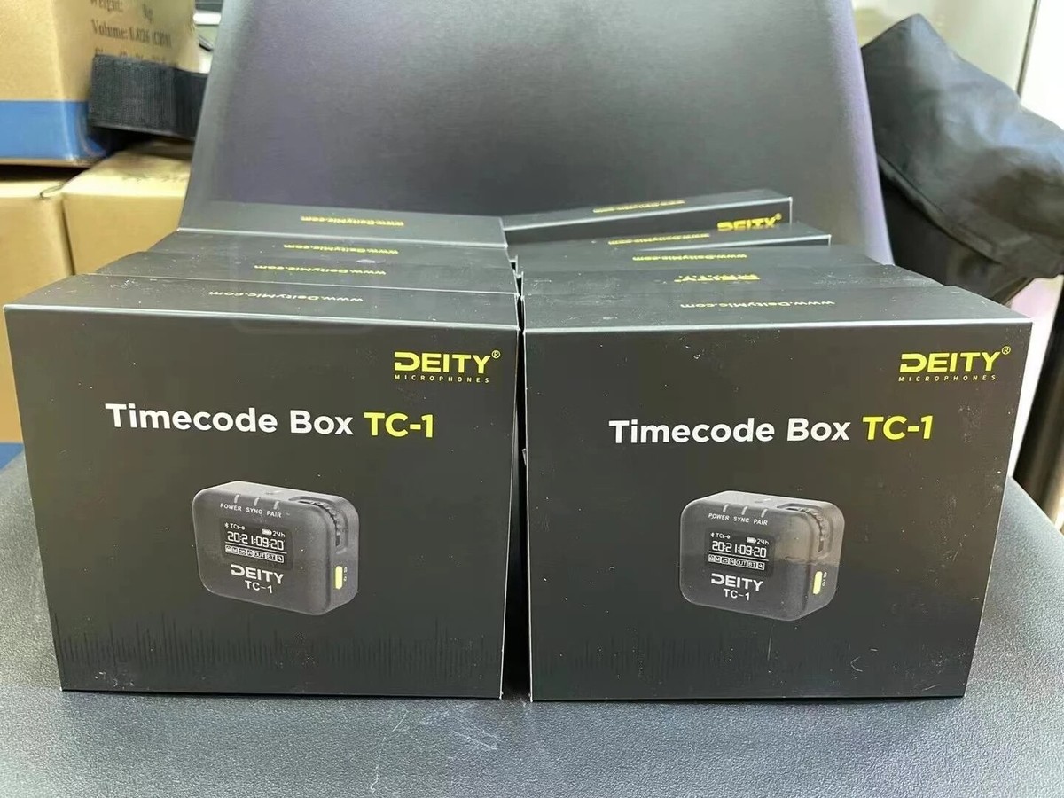 DEITY TC-1 Wireless Timecode Box Generator Microphone Time