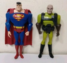DC Comics Superman  Lex Luthor 4.5" Justice League Unlimited JLU Set/2 Figures