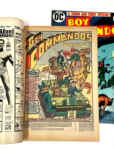 Boy Commandos #1, 2 (1973 DC) VF, Joe Simon & Jack Kirby - Picture 4 of 7