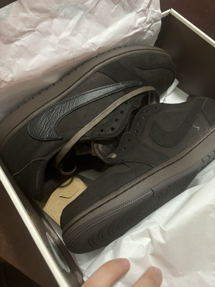 Size 12 - Travis Scott x Air Jordan 1 Retro OG SP Low Velvet Brown