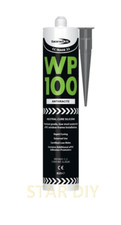 WP100 Silicone Sealant Rapid Cure Mastic External Door & Windows Frames 300ml