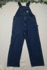 Carhartt Men's Overalls Size 44 X 30