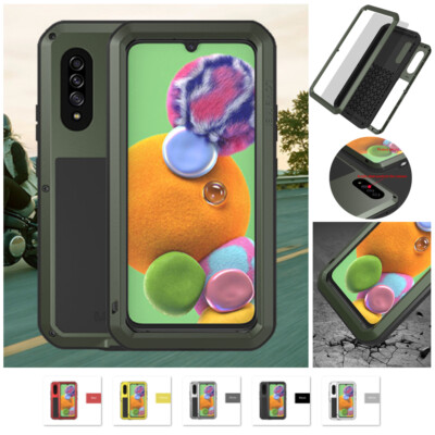 LOVE MEI Glass Metal Waterproof Case f Samsung A42 A41A20