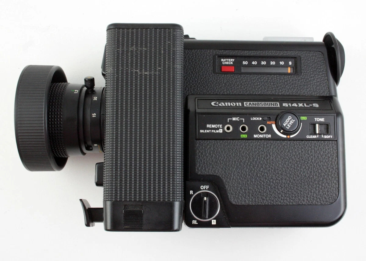 Canon 514XL-S Canosound Super 8 Movie Camera As-Is for Parts or Repair