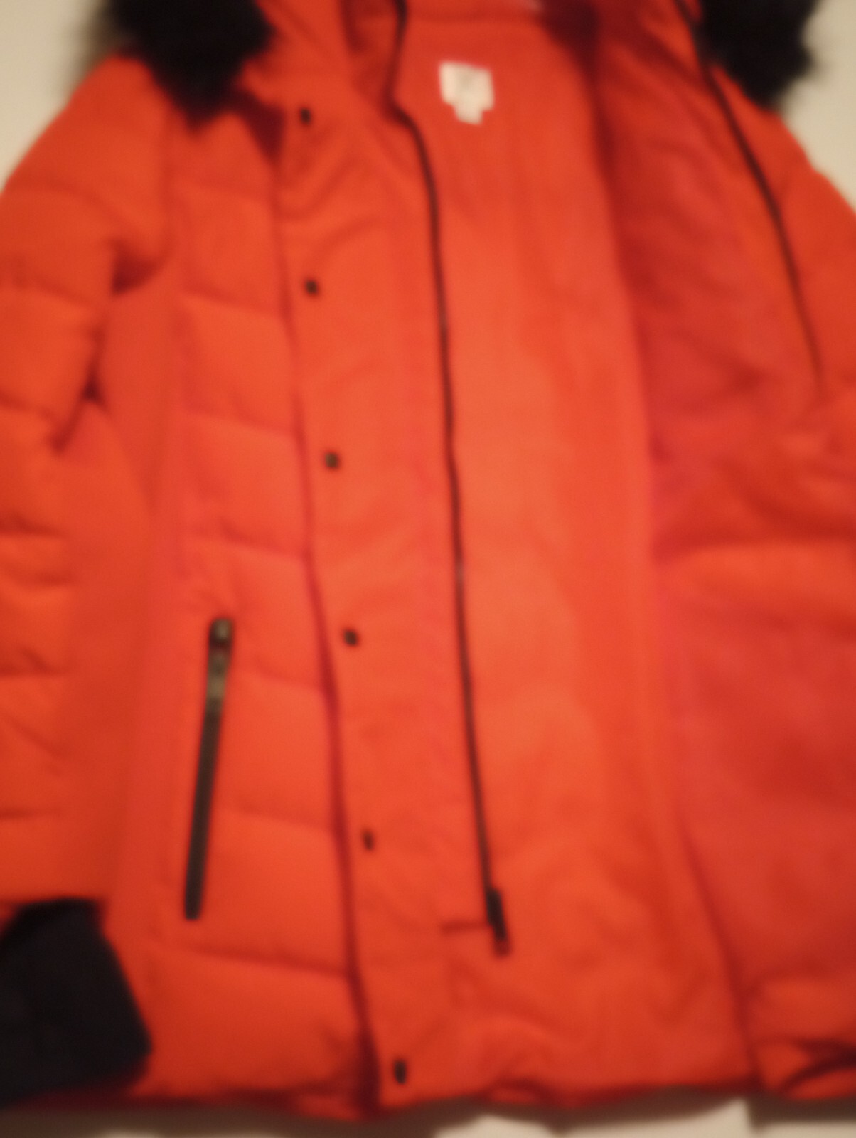 XERSION Women’s Red Hooded Puffer Winter Coat Jacket … Gem