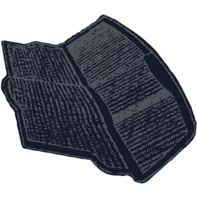 Rubber Floor Cover | 1949-59 Studebaker C-Cab Truck w/Colum Shift | 800823