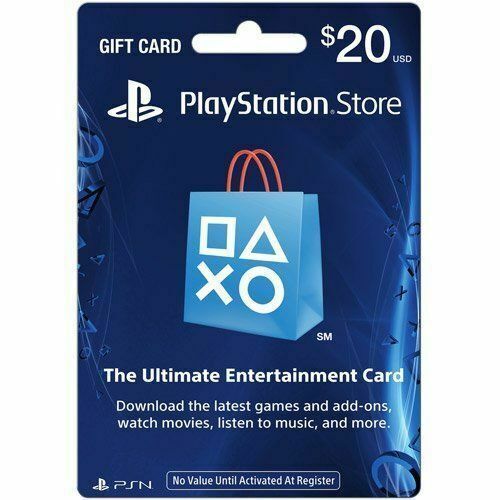 Sony PlayStation Network Card, $20 Gift Card for sale online