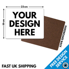Custom Printed Placemat • Personalised Table Mats Dinner Place Logo Image Photo
