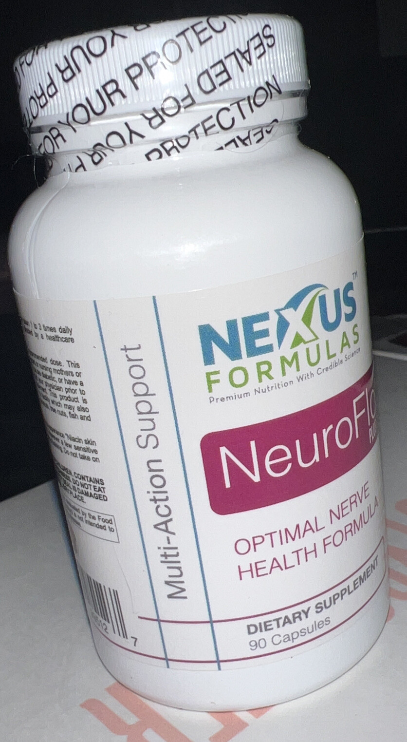 Nexus Formulas NeuroFlo Plus Optimal Nerve Health Formula (90 Capsules