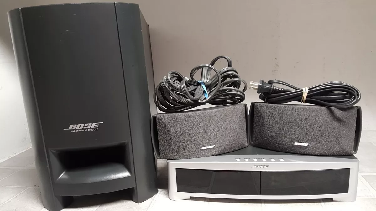 Bose AV3-2-1 Series II Media Center W/ PS3-2-1 II Powered Speaker System READ