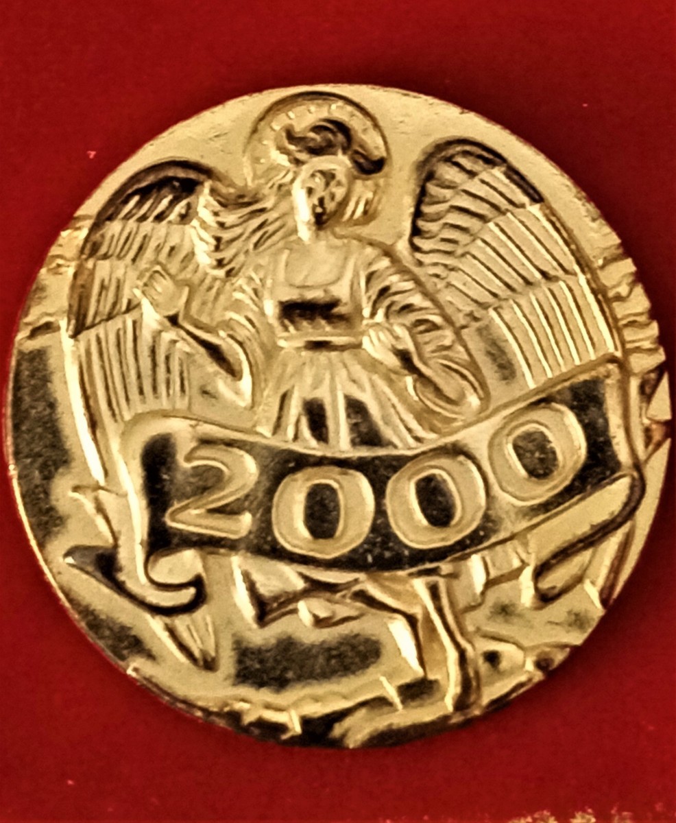 Lillian Vernon Special Millenium Edition Guardian Angel Coin Token