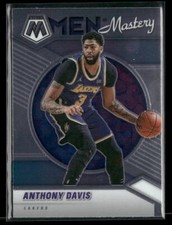 2020-21 Panini Mosaic: Men of Mastery #11 Anthony Davis Los Angeles Lakers