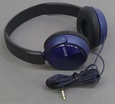 Sony MDR-ZX310AP Wired On-Ear ZX Series Headphones w/Mic for Smartphones Blue