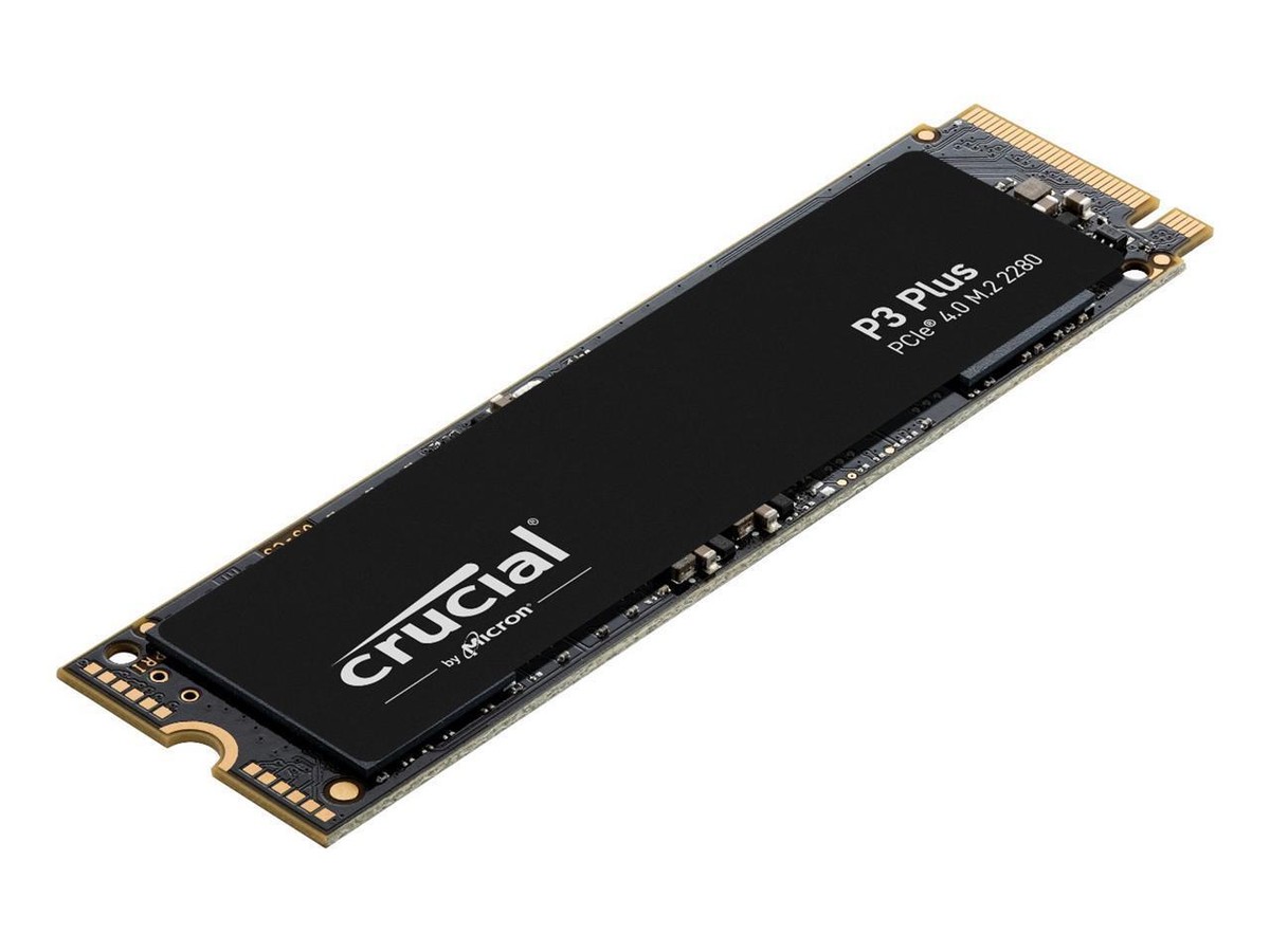 新品 crucial P3 Plus 2TB PCIe 4.0 NVMe SSD Crucial P3 Plus 2TB SSD PCIe 4.0 3D NAND NVMe M.2 SSD 5000MB