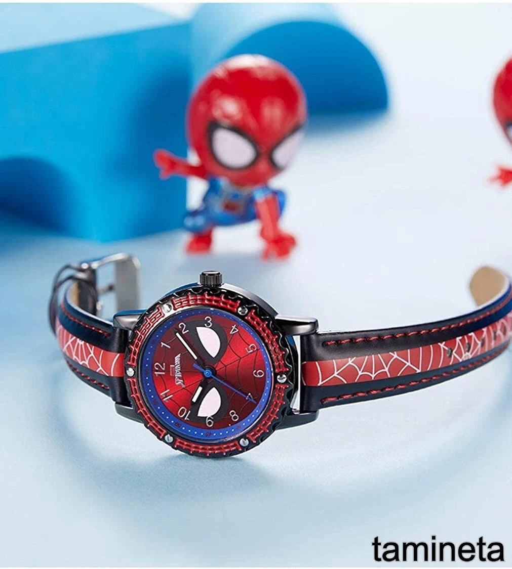 Waterproof spiderman watch clearance