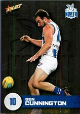 2021 NORTH MELBOURNE KANGAROOS AFL Card BEN CUNNINGTON Prestige