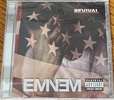 EMINEM ''REVIVAL'' BRAND NEW ORIGINAL 2017 UK CD ALBUM IMPORT (PA)