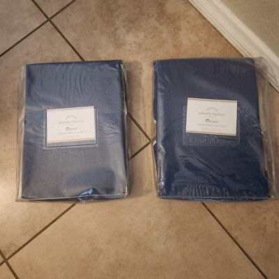 S/2 Pottery Barn Palmetto Outdoor Occasional Lounge Chair