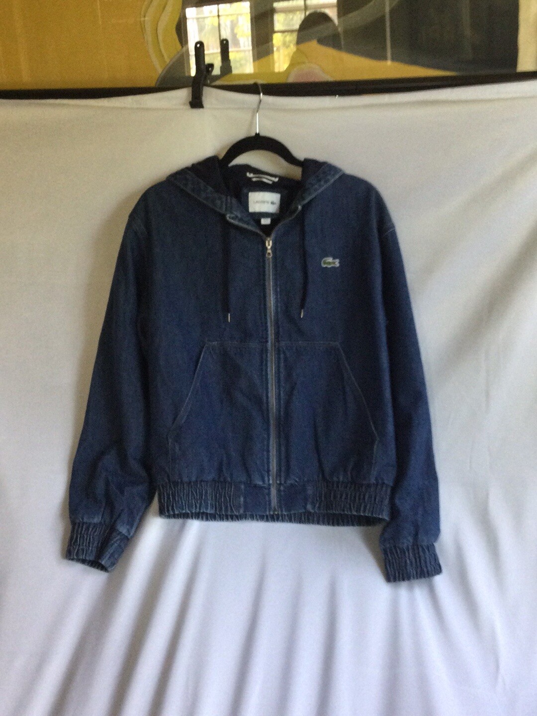 lacoste jean jacket