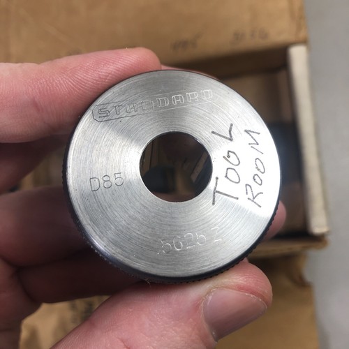 Set of 8 Standard D85 1.0000z - .3750Z Master Rings Bore Gage Gauge Inspection - Picture 8 of 12