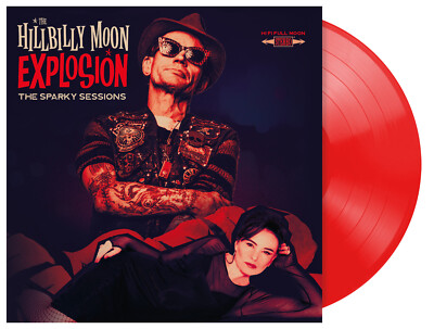 Hillbilly Moon Explosion 'The Sparky Sessions' RED vinyl LP (Demented Are Go)