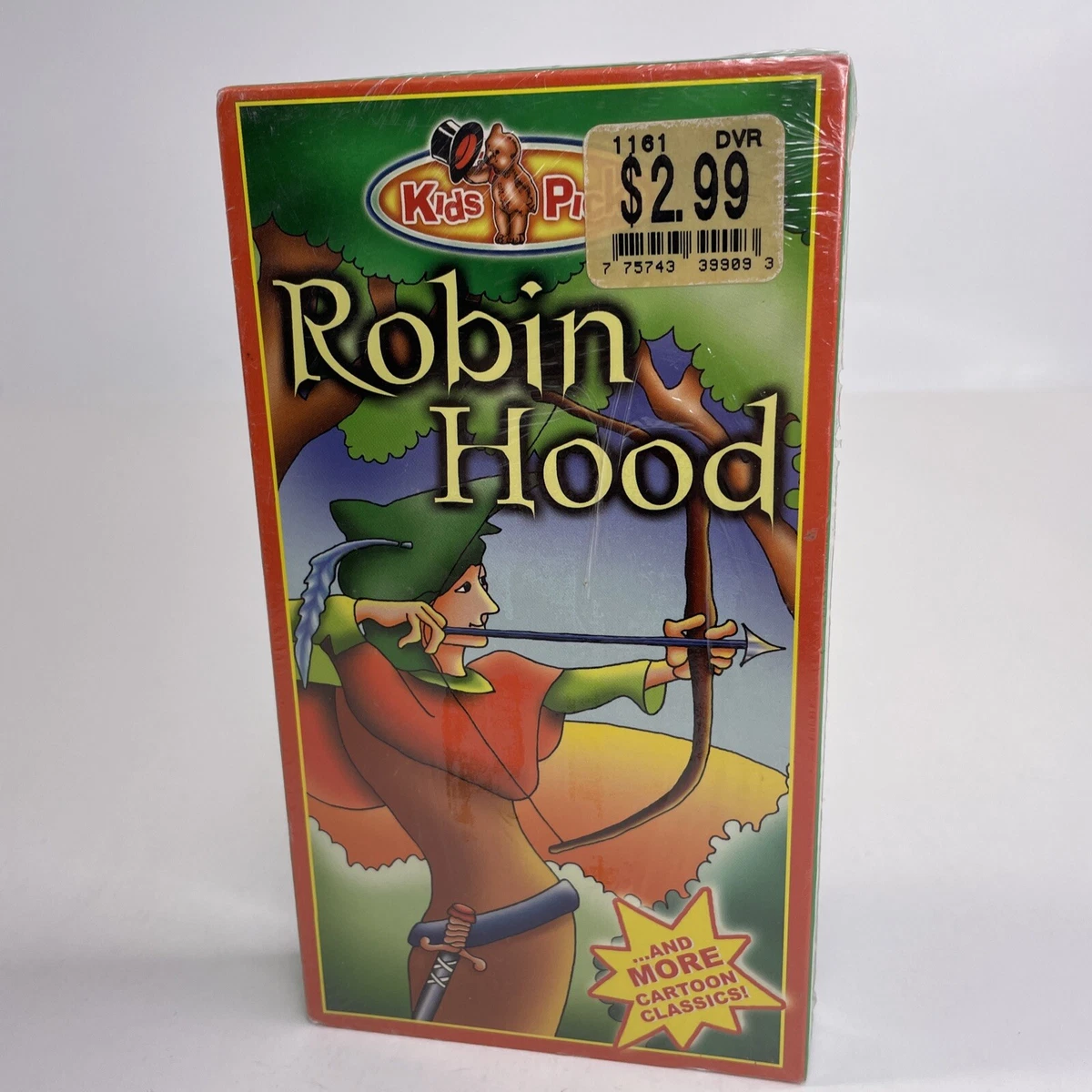 Robin Hood, Paul Bunyan, Panchito (VHS, 1999) Brand New Sealed, Animated |  eBay
