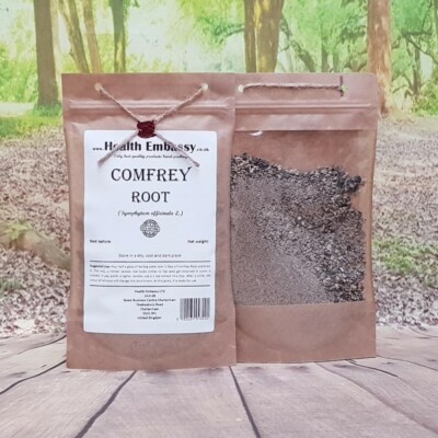 Beinwellwurzel (Symphytum officinale) - Health Embassy 100% natürliche getrocknete Wurzel